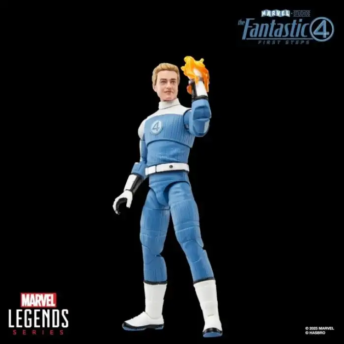 Hasbro Marvel Legends Serisi Fantastik Dörtlü: İlk Adımlar Johnny Storm Figürü