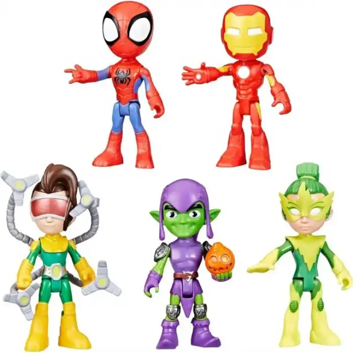 Hasbro Marvel Örümcek Adam ve Muhteşem Arkadaşları 5 Aksiyon Figürü