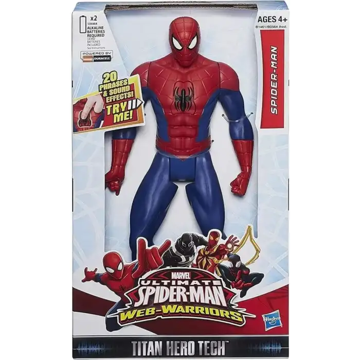 Hasbro Marvel Ultimate Web Warriors Titan Hero Spider Man Figür