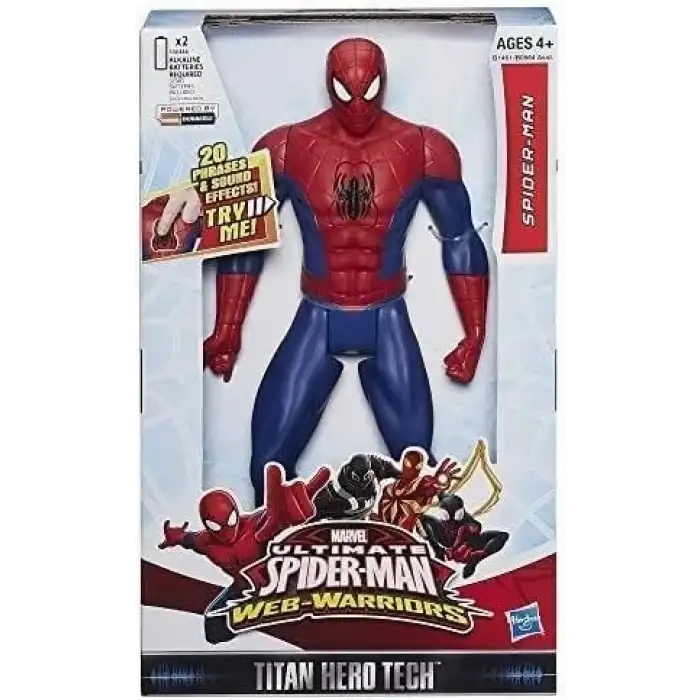 Hasbro Marvel Ultimate Web Warriors Titan Hero Spider Man Figür