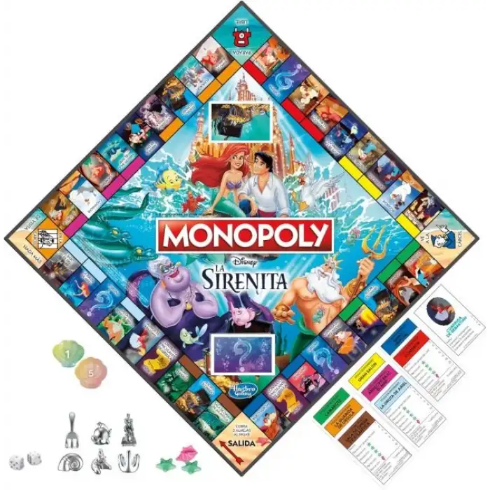 Hasbro Monopoly Gaming Disneyin Küçük Denizkızı Sürümü