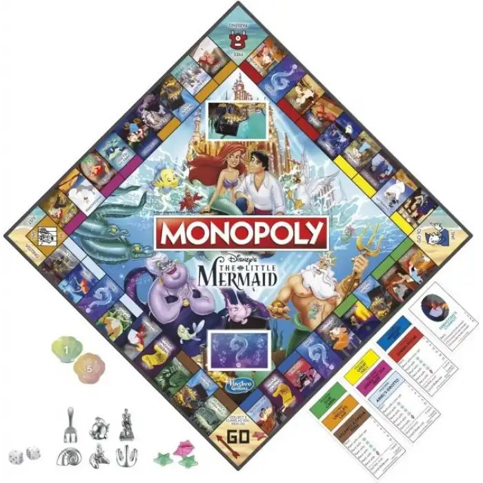 Hasbro Monopoly Gaming Disneyin Küçük Denizkızı Sürümü