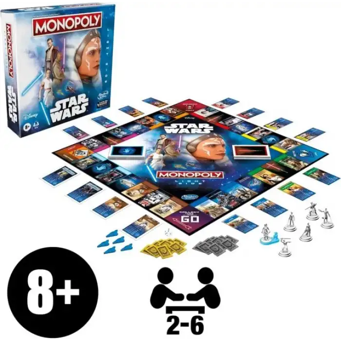 Hasbro Monopoly Gaming Star Wars Aydınlık Taraf Edition