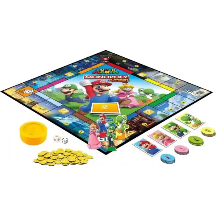 Hasbro Monopoly Junior Süper Mario Sürümü