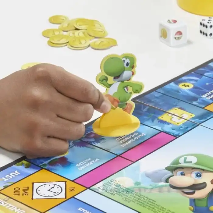 Hasbro Monopoly Junior Süper Mario Sürümü