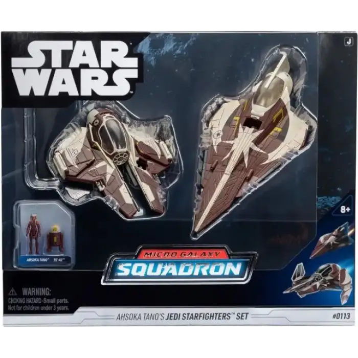 Hasbro STAR WARS Galaxy Squadron Ahsoka Tanonun Jedi Starfighters Seti