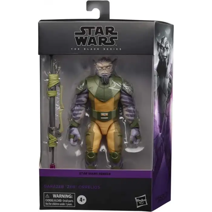 Hasbro STAR WARS The Black Seri Garazeb “Zeb” Orrelios Figürü