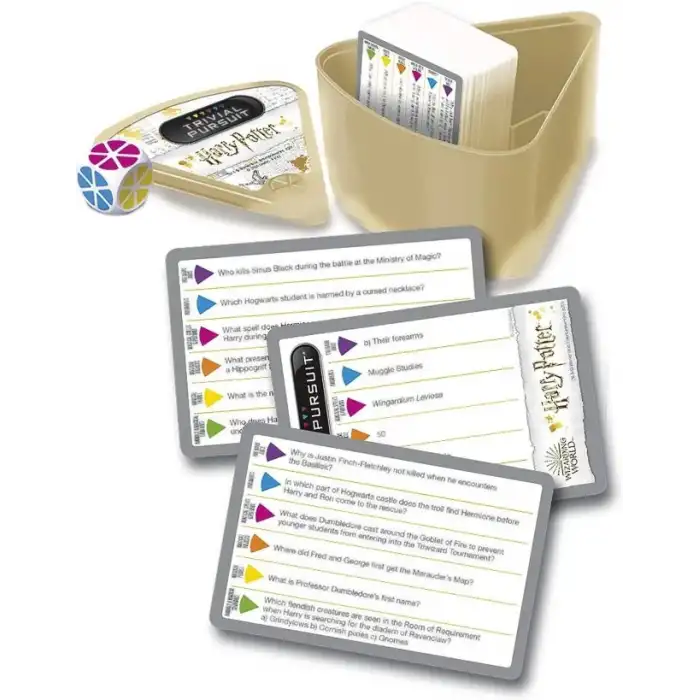 Hasbro Trivial Pursuit: Harry Potter Büyücülük Dünyası Kart Oyunu