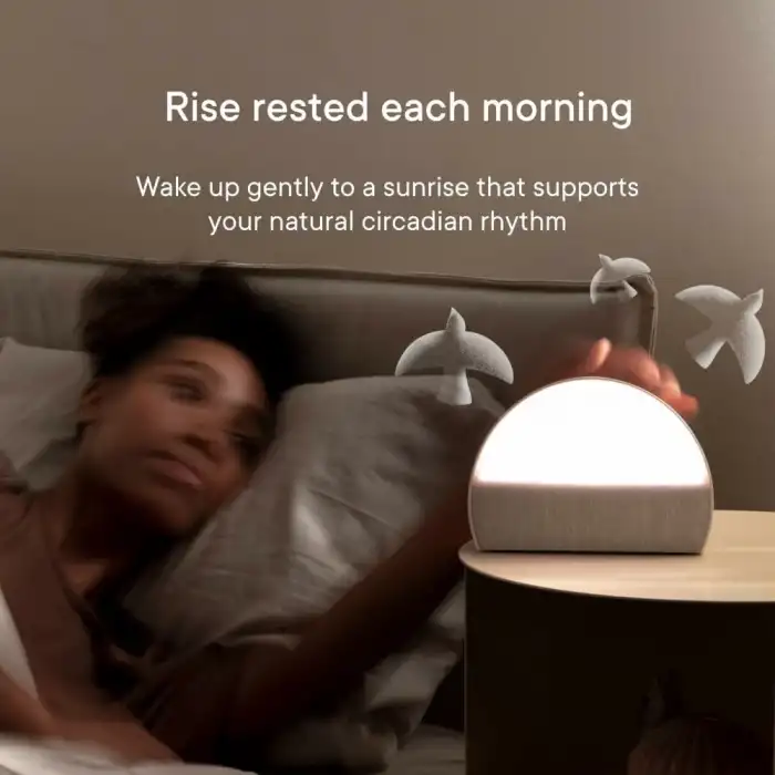 Hatch Restore 2 Gündoğumu Çalar Saat, Ses Makinesi, Akıllı Işık - Macun Rengi