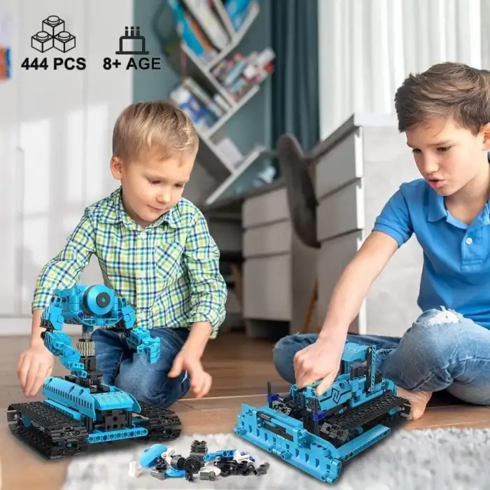 Hogokids RC Robot Yapım Seti - APP ve Uzaktan Kumandalı Şarj Edilebilir