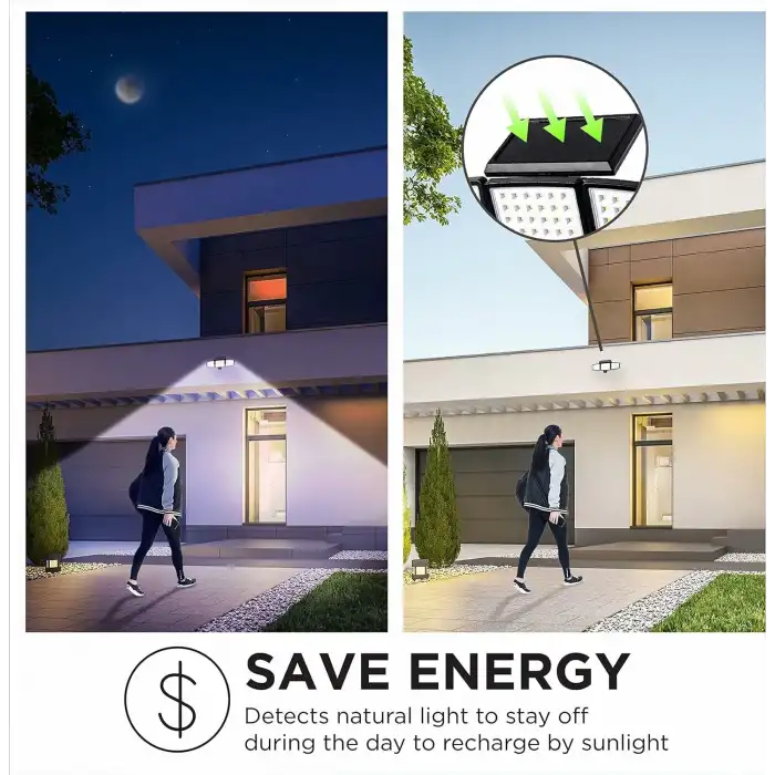 Home Zone Security Dış Mekan Hareket Sensörlü 120 Derece Geniş Açılı