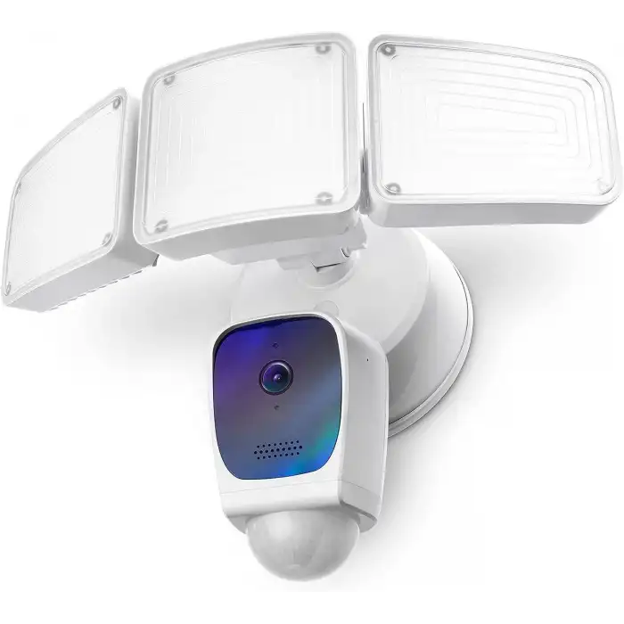 Home Zone Security Üç Kafalı Projektör Kamerası - Akıllı 2.4 GHz 1080P