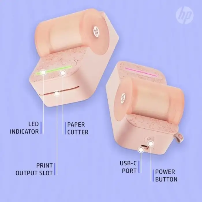 HP Sprocket Panorama Instant Taşınabilir Renkli Etiket ve Fotoğraf Yazıcısı