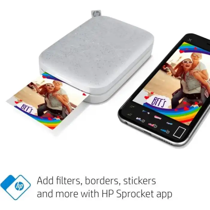 HP Sprocket Taşınabilir 2x3 Anında Fotoğraf Yazıcısı