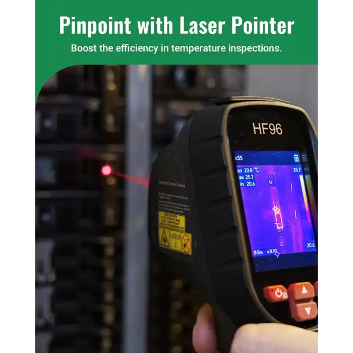 HSFTOOLS HF96 Termal Görüntüleme Kamerası, Süper Çözünürlük 240 x 240