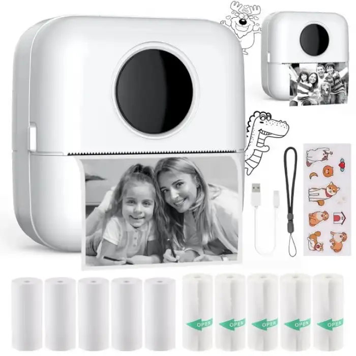 HuiJuKeJi Mini Etiket Yazıcısı