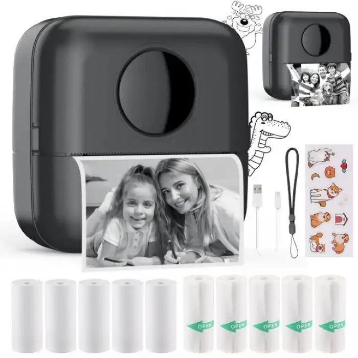 HuiJuKeJi Mini Etiket Yazıcısı