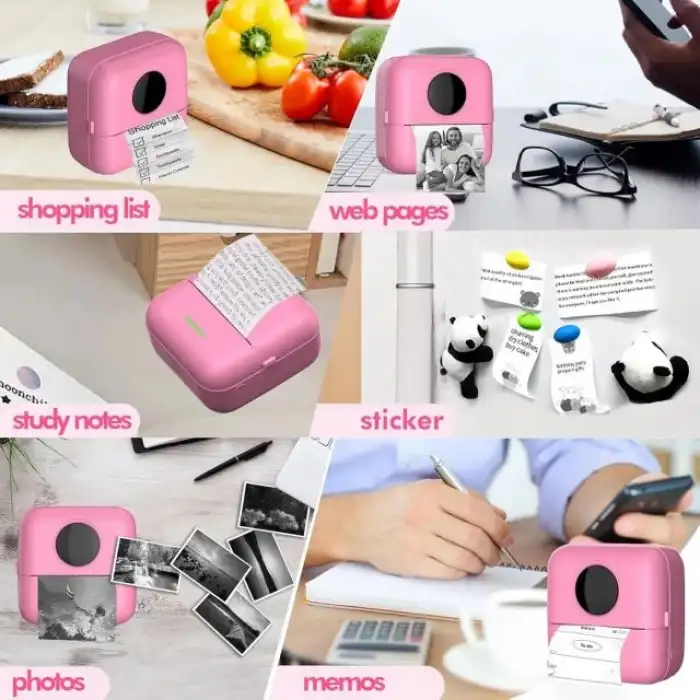 HuiJuKeJi Mini Etiket Yazıcısı