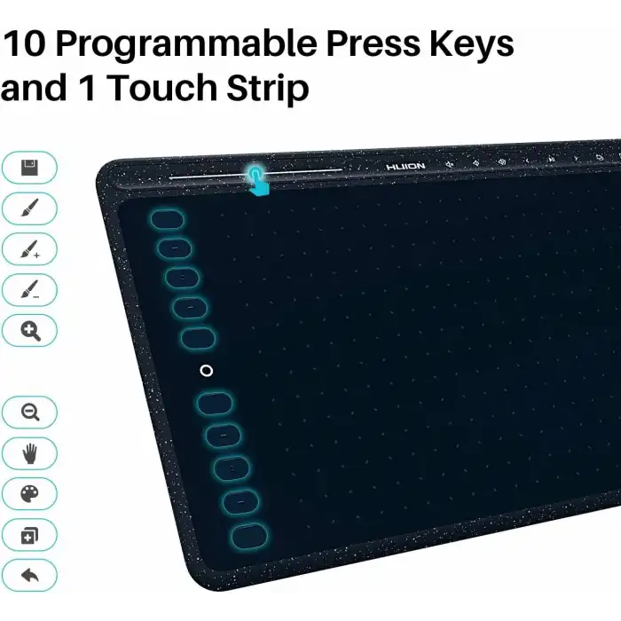 HUION HS611 Grafik Çizim Tableti - Android Destekli Kalem Tablet
