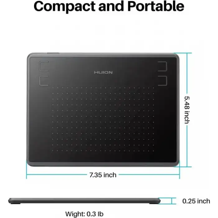 HUION Inspiroy H1060P Grafik Çizim Tableti