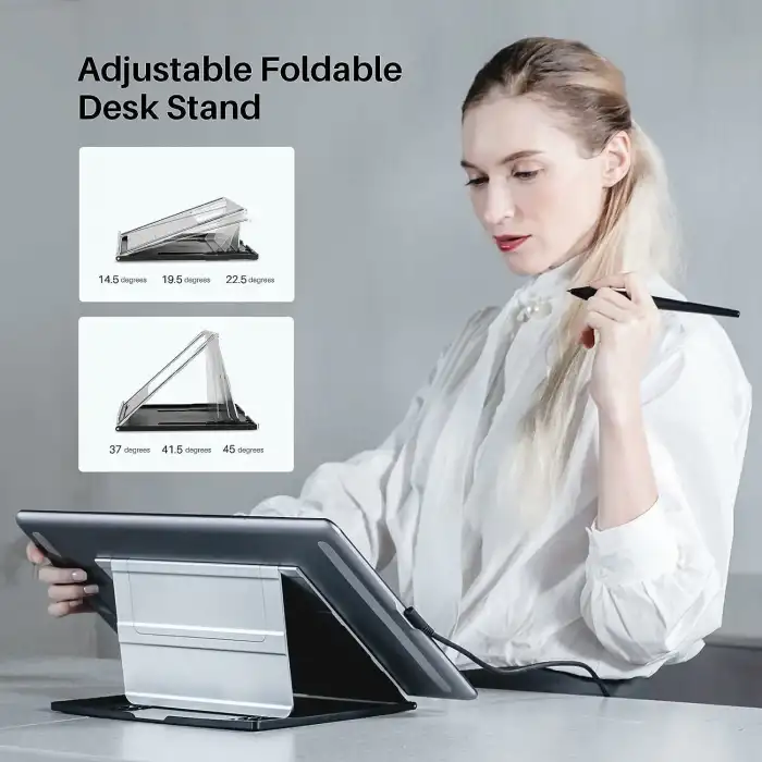 HUION KAMVAS Pro 16 Tam Lamine Eğimli Grafik Çizim Tableti