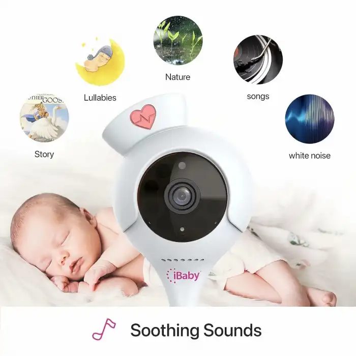 iBaby Akıllı Bebek Solunum Monitörü - Kamera ve Ses