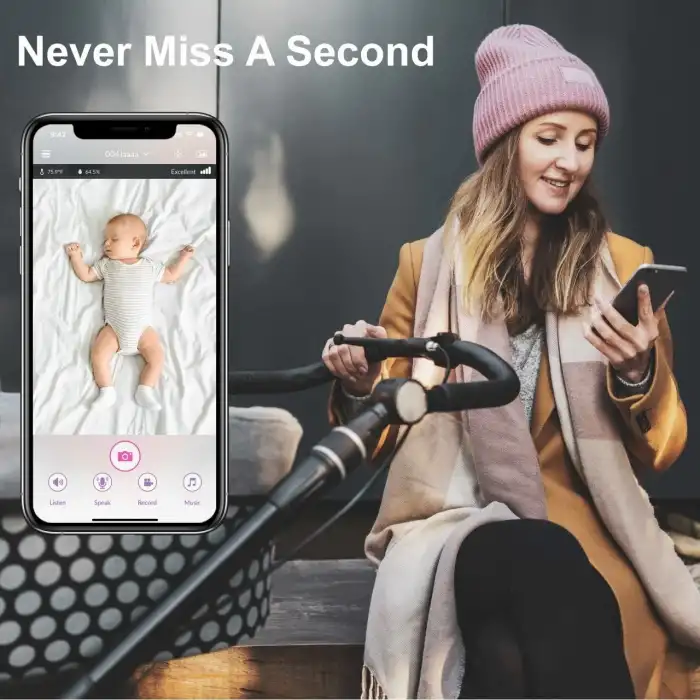 iBaby M2C WiFi Bebek Monitörü Kamera - FHD Ses 1080P