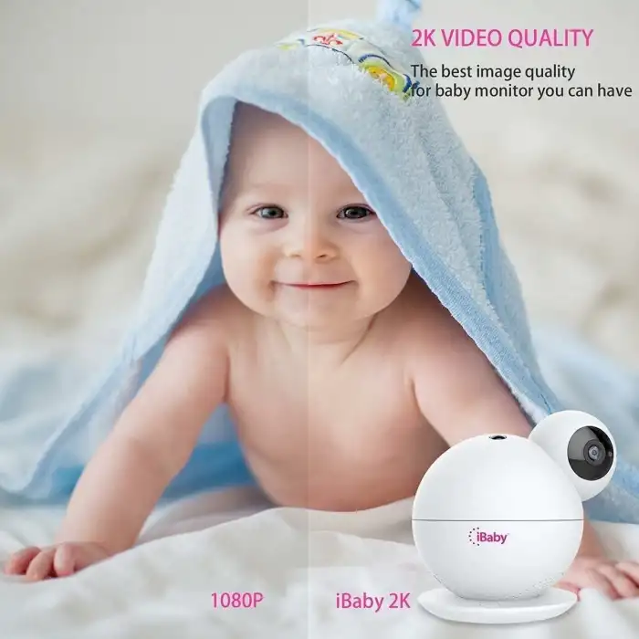 iBaby M8 2K Akıllı Bebek Monitörü, 2 Yönlü Konuşma