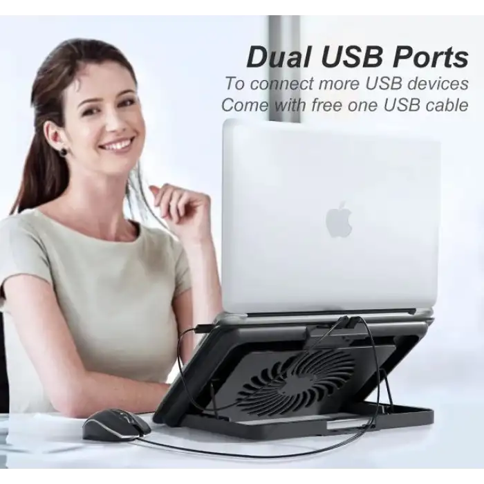 ICE COOREL Alüminyum Laptop Soğutucusu - 2023 Yükseltmesi