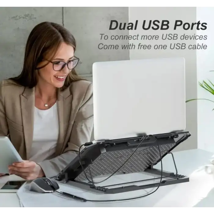 ICE COOREL Laptop Soğutucu - 35.5-43 cm