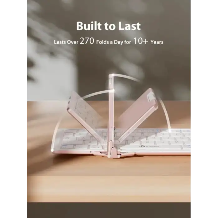 iClever Hassas TouchPadli Katlanır Bluetooth Klavye