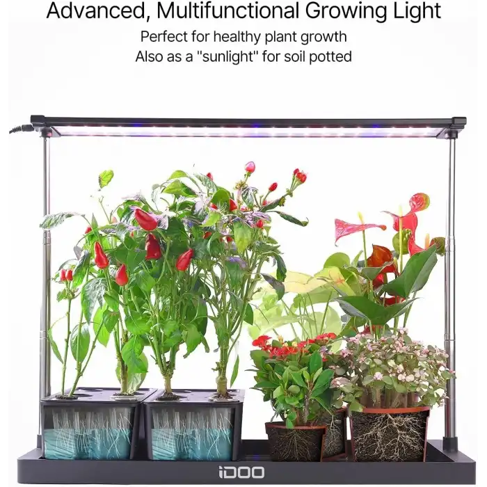 iDOO 20 Pods Kapsüllü Kapalı Bitki Bahçesi, Hidroponik Yetiştirme Sistemi