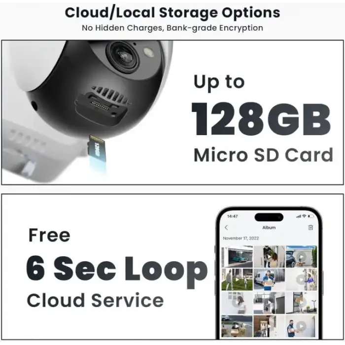 ieGeek Güvenlik Kamerası Dış Mekan