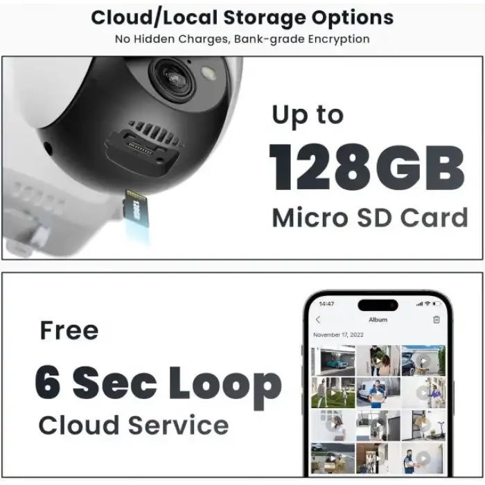 ieGeek Güvenlik Kamerası Dış Mekan