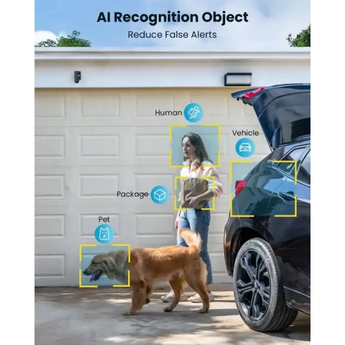 ieGeek Kablosuz Pille Çalışan WiFi Güvenlik Kamerası
