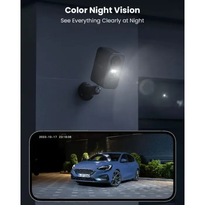 ieGeek Kablosuz Pille Çalışan WiFi Güvenlik Kamerası