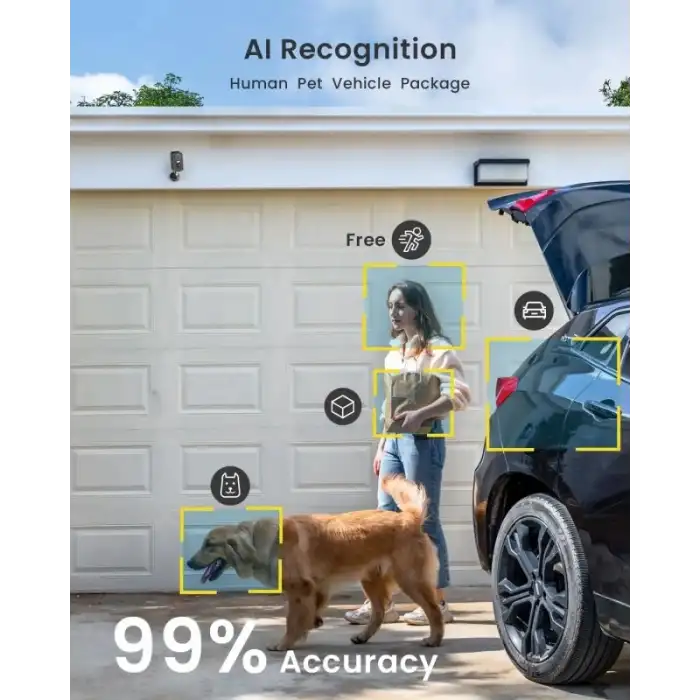 ieGeek Kablosuz Pille Çalışan WiFi Güvenlik Kamerası