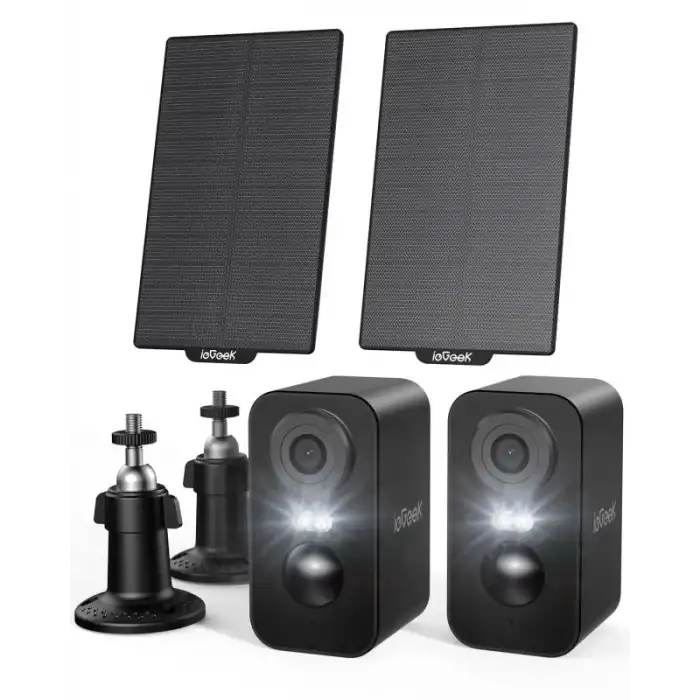 ieGeek Kablosuz Pille Çalışan WiFi Güvenlik Kamerası