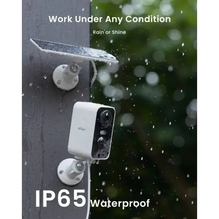 ieGeek Kablosuz Pille Çalışan WiFi Güvenlik Kamerası