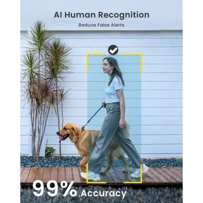 ieGeek Kablosuz Pille Çalışan WiFi Güvenlik Kamerası