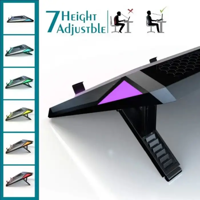 IETS GT300 Çift Üflemeli Laptop Soğutucusu - 35.5-43 cm