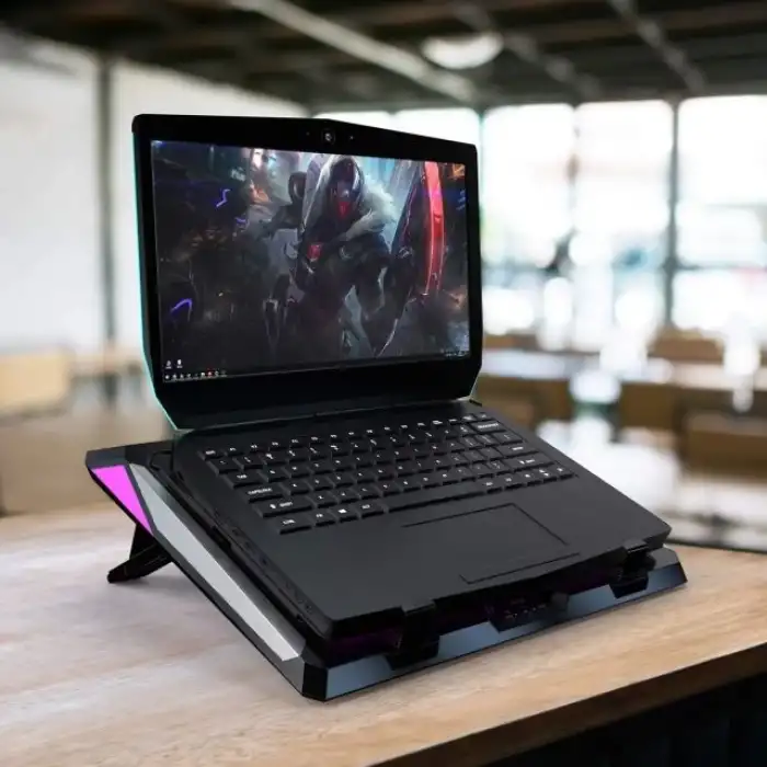 IETS GT300 Çift Üflemeli Laptop Soğutucusu - 35.5-43 cm