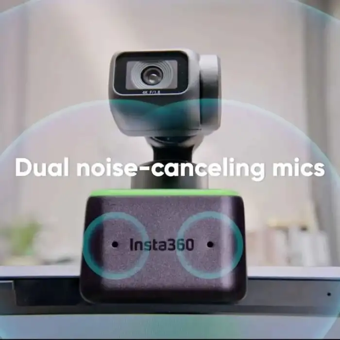 Insta360 Bağlantısı PTZ 4K Web Kamerası