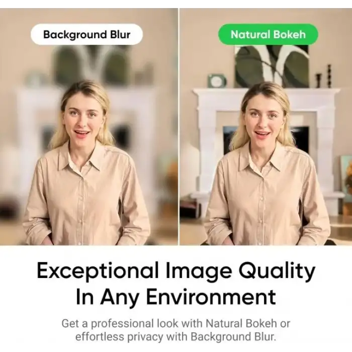 Insta360 Link 2 - PC/Mac için PTZ 4K Web Kamerası, 1/2 Sensör, Yapay Zeka Takip Özelliği