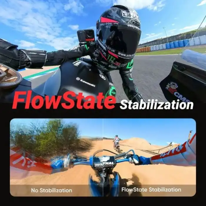 Insta360 ONE RS Twin - Suya Geçirmez Pil Setli 4K 60fps Aksiyon Kamerası