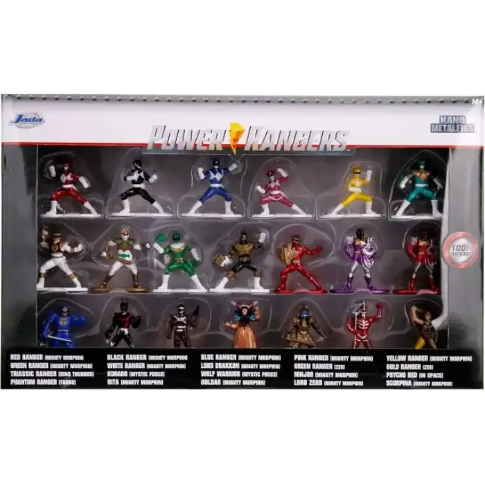 Jada Toys 20 Power Rangers Figürü