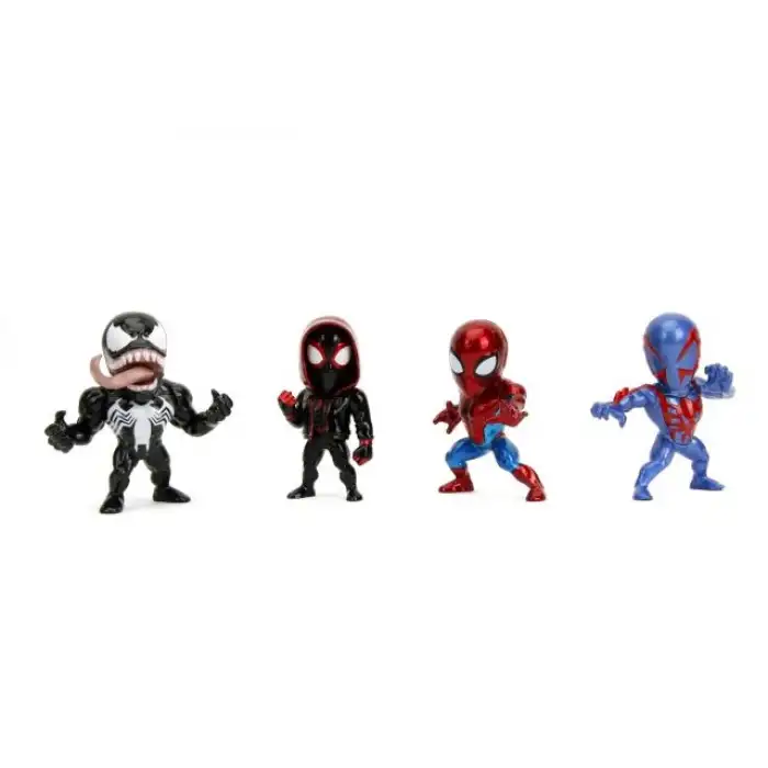 Jada Toys Marvel Spider-Man 6Cm  4lü Paket Döküm Figürler