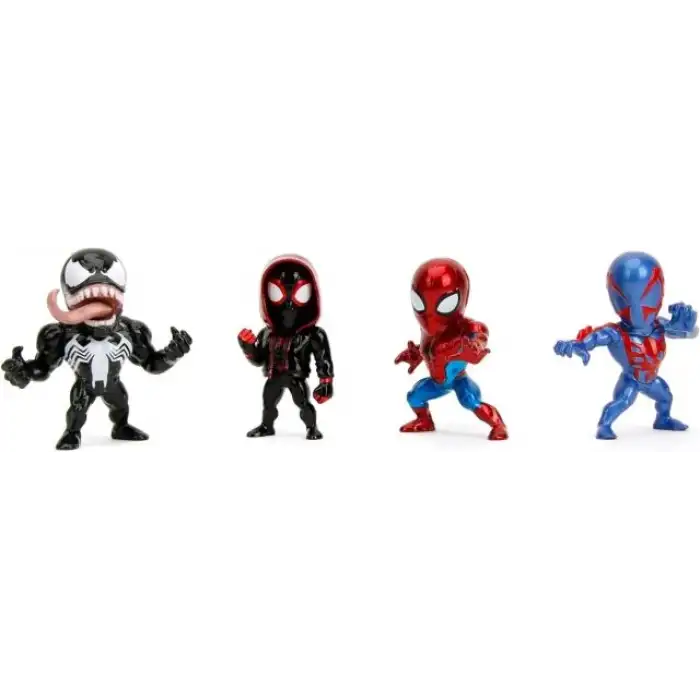 Jada Toys Marvel Spider-Man 6Cm  4lü Paket Döküm Figürler