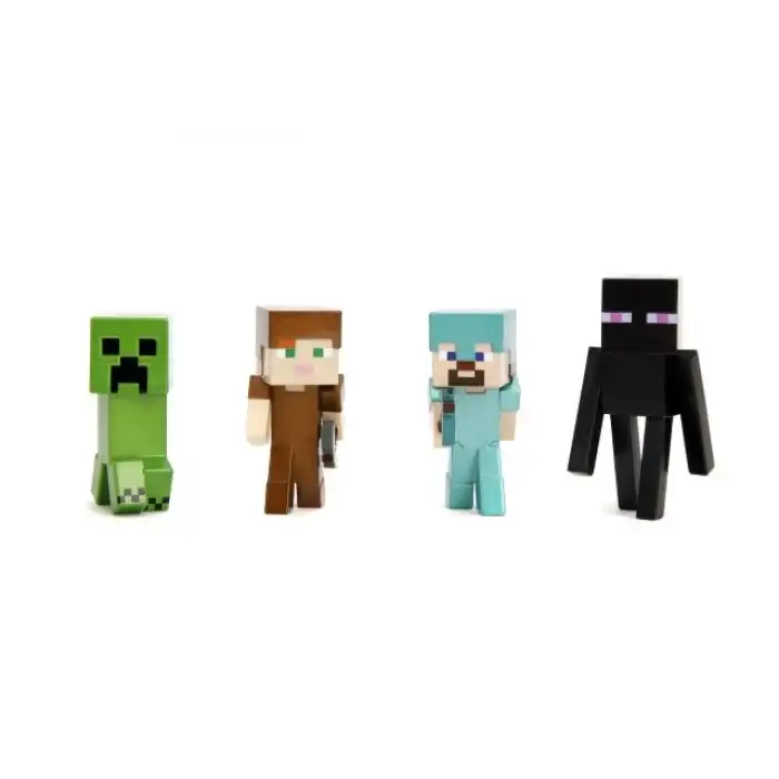 Jada Toys Minecraft Legends 4lü Paket Döküm Figürler