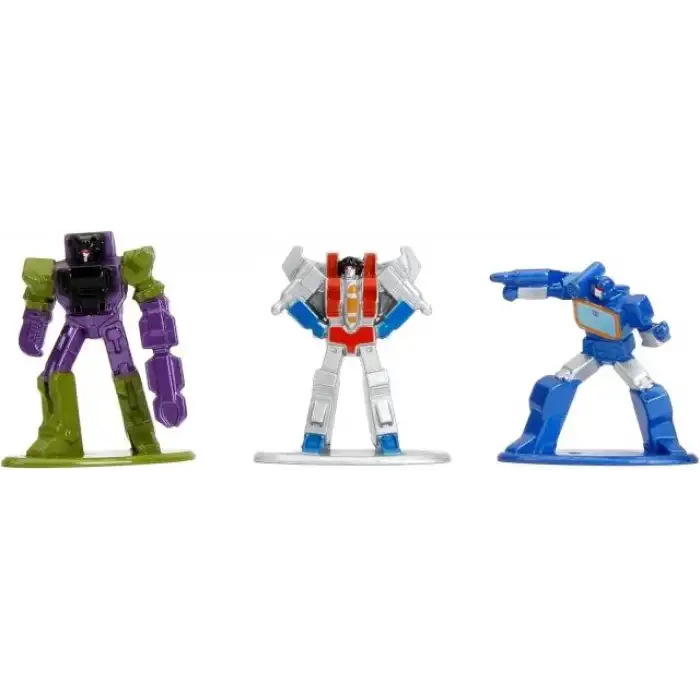 Jada Toys Transformers 4Cm 18li Paket Wave 3 Die-Cast Figürler
